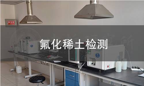 氟化稀土检测