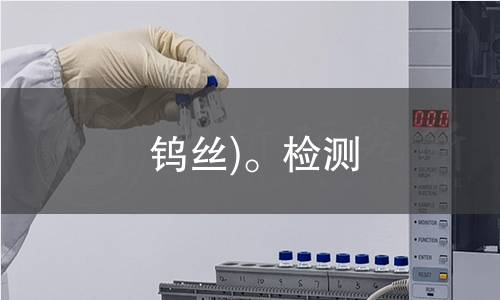 钨丝)。检测