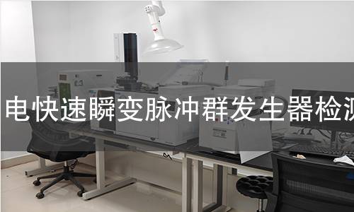 电快速瞬变脉冲群发生器检测