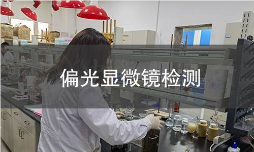 偏光显微镜检测