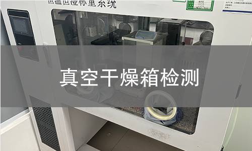 真空干燥箱检测