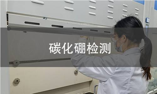 碳化硼检测